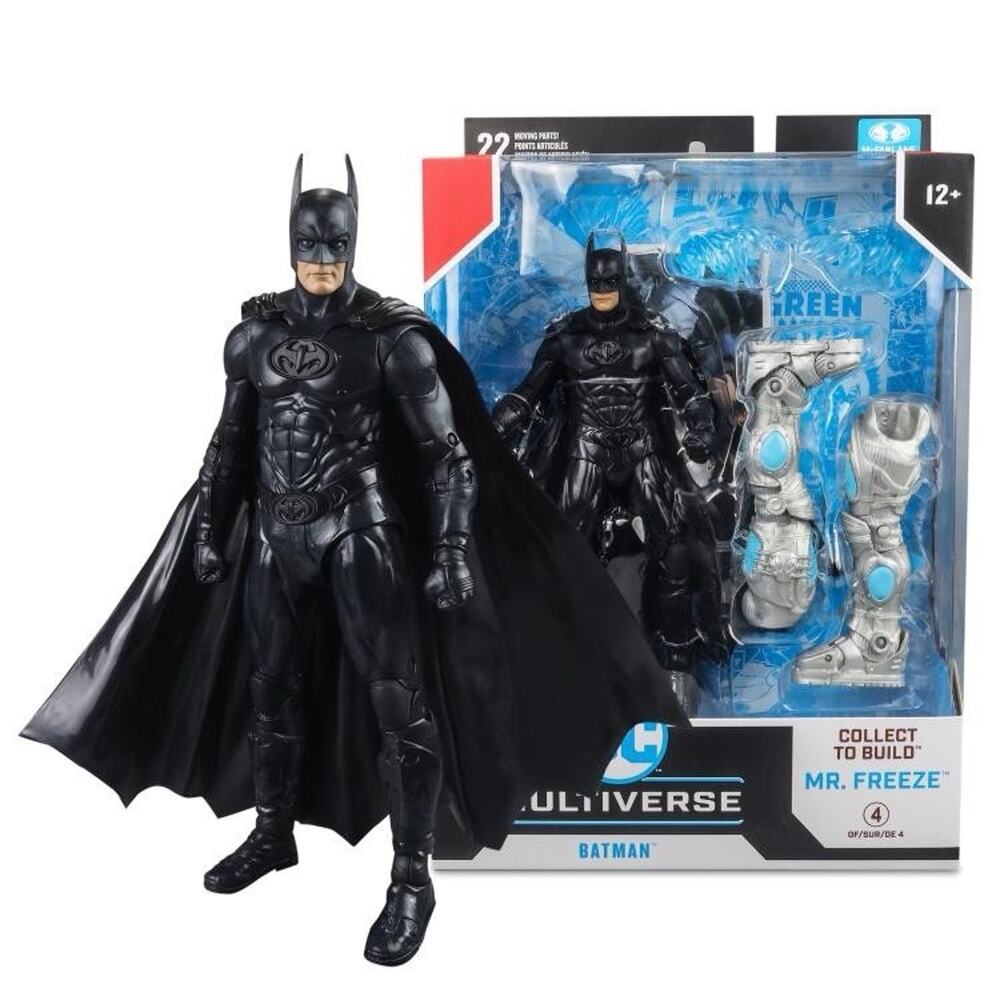 McFarlane DC Multiverse”Batman” and Robin Collect To Build Mr Freeze Figure NIB
